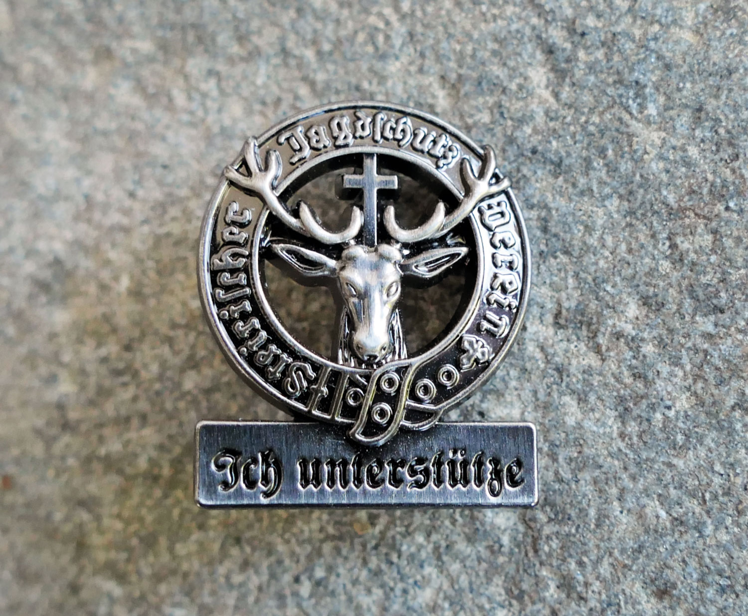 Abzeichen_IchUnterstütze Abzeichen IchUnterstütze
